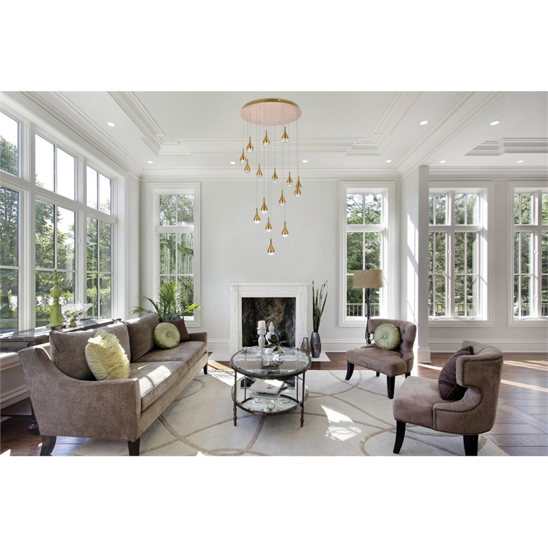 Elegant Lighting Amherst 36