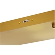 Elegant Lighting Noemi 10-Light Metal Adjustable LED Pendant in Satin Gold