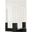 Elegant Lighting Noemi 8-Light Metal Adjustable LED Pendant in Black
