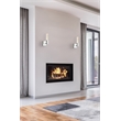 Elegant Lighting Noemi 1-Light Metal Adjustable LED Wall Sconce in Chrome/Clear