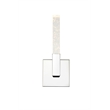 Elegant Lighting Noemi 1-Light Metal Adjustable LED Wall Sconce in Chrome/Clear