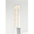 Elegant Lighting Noemi 1-Light Metal Adjustable LED Wall Sconce in Chrome/Clear