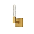 Elegant Lighting Noemi 1-Light Metal Adjustable LED Wall Sconce in Satin Gold
