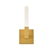 Elegant Lighting Noemi 1-Light Metal Adjustable LED Wall Sconce in Satin Gold