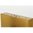 Elegant Lighting Noemi 1-Light Metal Adjustable LED Wall Sconce in Satin Gold