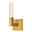 Elegant Lighting Noemi 1-Light Metal Adjustable LED Wall Sconce in Satin Gold