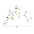 Elegant Lighting Cavoli 74