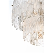 Elegant Lighting Emilia 4-Light Metal & Glass Chandelier in Satin Gold/Clear
