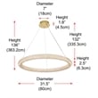 Elegant Lighting Bowen 32