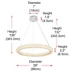 Elegant Lighting Bowen 26