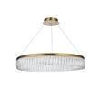 Elegant Lighting Rune 1-Light Metal Adjustable LED Chandelier in Satin Gold