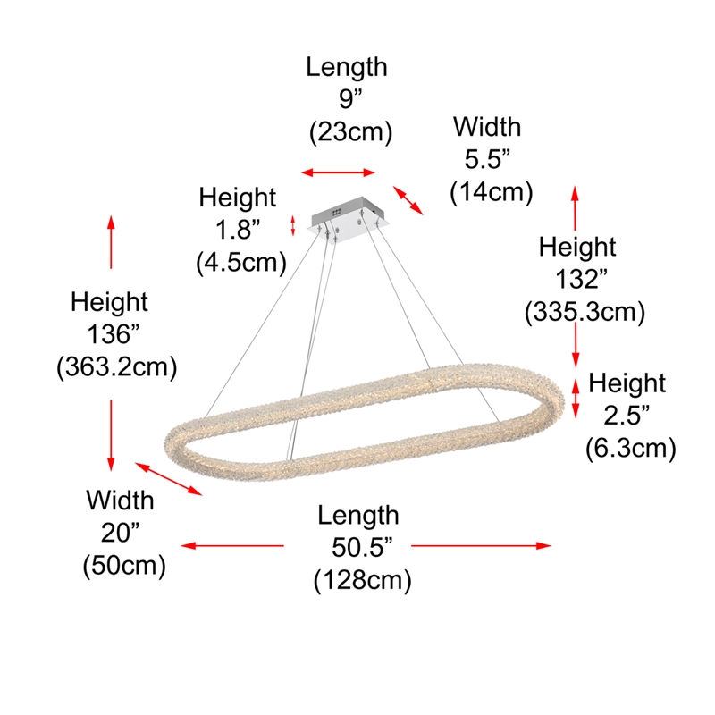 Elegant Lighting Bowen 51