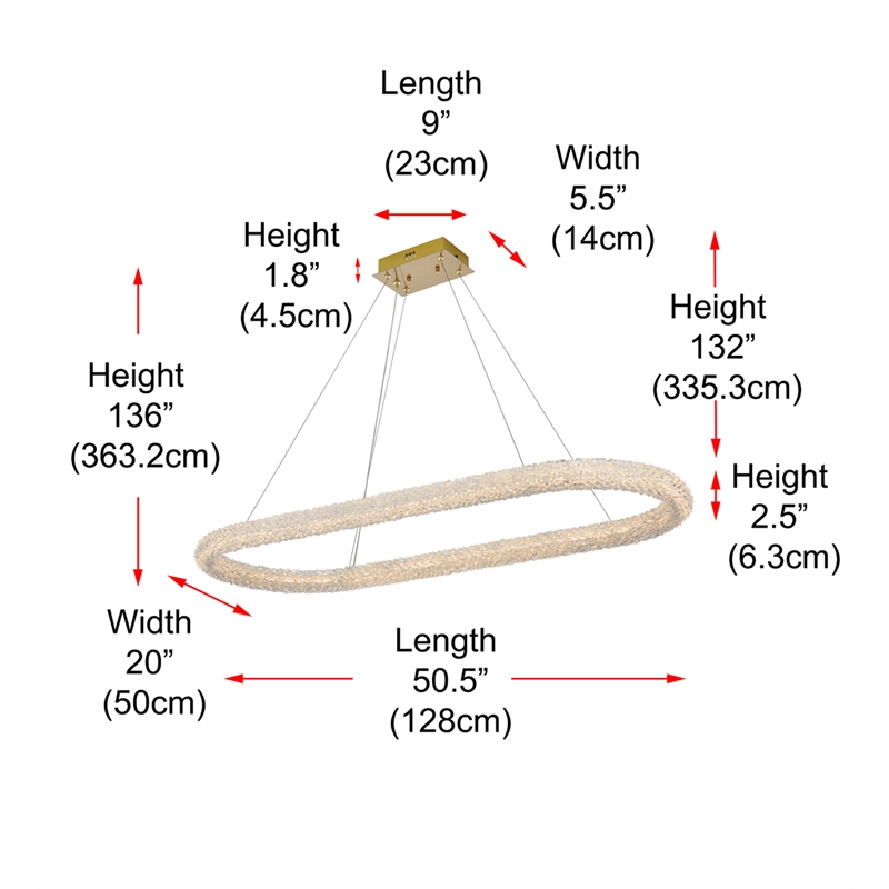 Elegant Lighting Bowen 51