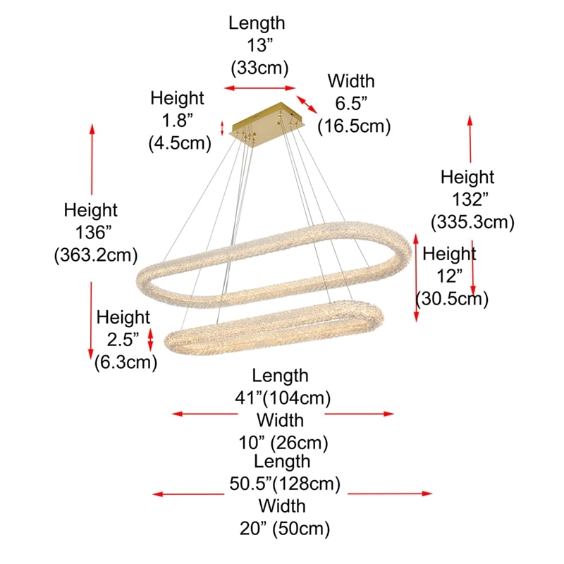 Elegant Lighting Bowen 51