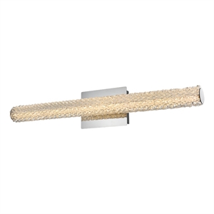 Elegant Lighting Bowen 30&quot 1-Light Metal Adjustable LED Wall Sconce in Chrome