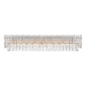 Elegant Lighting Emilia 34.5 Inch Wall Sconce In Chrome