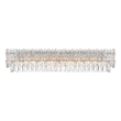Elegant Lighting Emilia 34.5 Inch Wall Sconce In Chrome