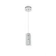 Elegant Lighting Aston 6.5 Inch Led Pendant In Chrome