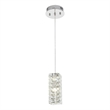 Elegant Lighting Aston 6.5 Inch Led Pendant In Chrome