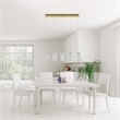 Elegant Lighting Aston 40 Inch Led Pendant In Satin Gold