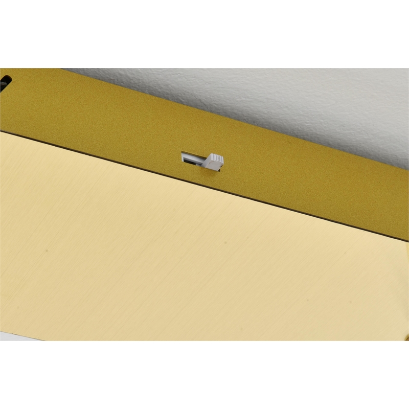 Elegant Lighting Aston 40 Inch Led Pendant In Satin Gold