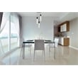 Elegant Lighting Aurora 16 Inch Chandelier In Chrome