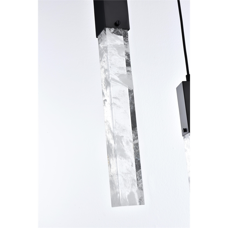 Elegant Lighting Aurora 16 Inch Chandelier In Chrome