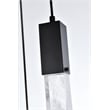 Elegant Lighting Aurora 16 Inch Chandelier In Chrome