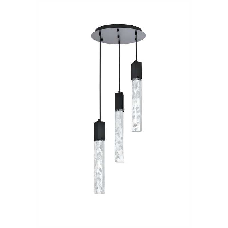 Elegant Lighting Aurora 16 Inch Chandelier In Chrome