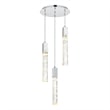 Elegant Lighting Aurora 16 Inch Chandelier In Chrome