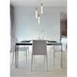 Elegant Lighting Aurora 16 Inch Chandelier In Satin Gold