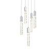 Elegant Lighting Aurora 20 Inch Chandelier In Black