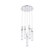 Elegant Lighting Aurora 20 Inch Chandelier In Black