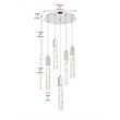 Elegant Lighting Aurora 20 Inch Chandelier In Black