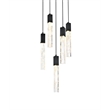 Elegant Lighting Aurora 20 Inch Chandelier In Chrome