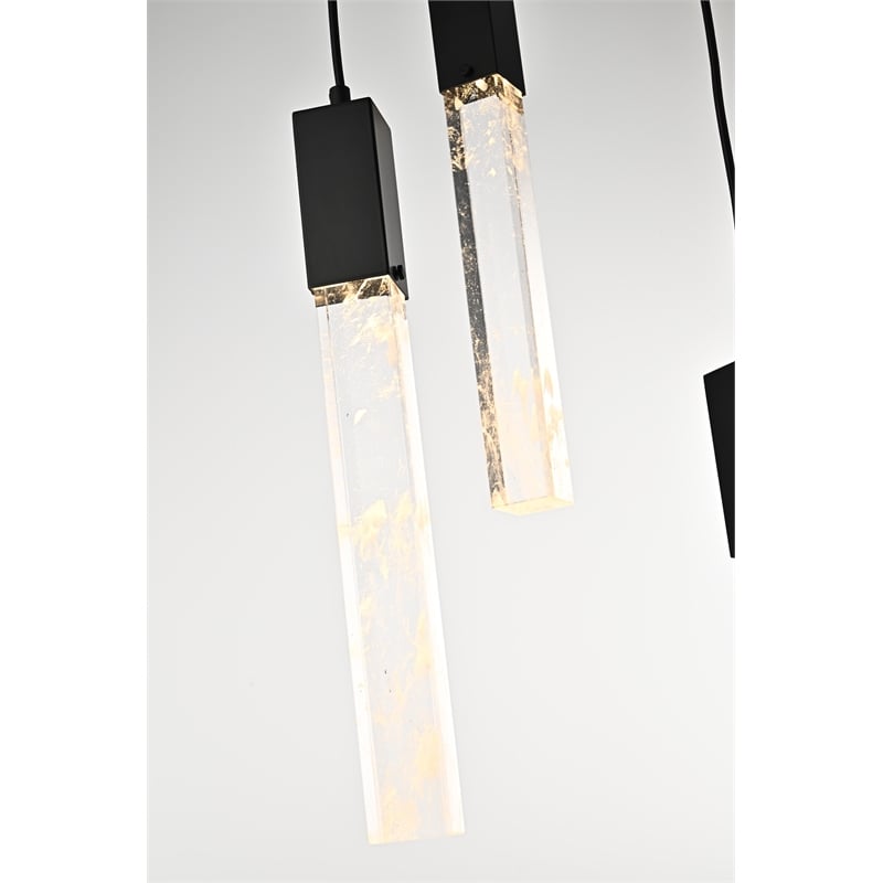 Elegant Lighting Aurora 20 Inch Chandelier In Chrome