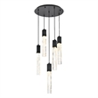 Elegant Lighting Aurora 20 Inch Chandelier In Chrome