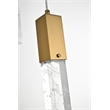 Elegant Lighting Aurora 20 Inch Chandelier In Satin Gold