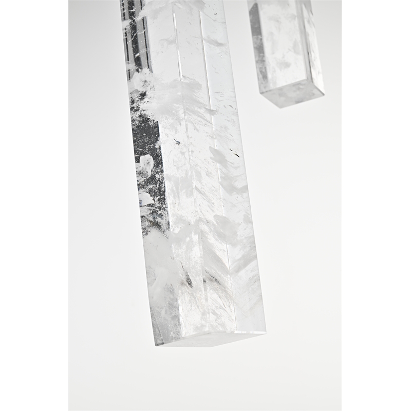 Elegant Lighting Aurora 24 Inch Chandelier In Black