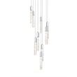 Elegant Lighting Aurora 24 Inch Chandelier In Chrome