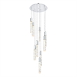 Elegant Lighting Aurora 24 Inch Chandelier In Chrome