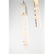 Elegant Lighting Aurora 30 Inch Chandelier In Chrome