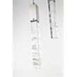 Elegant Lighting Aurora 30 Inch Chandelier In Chrome