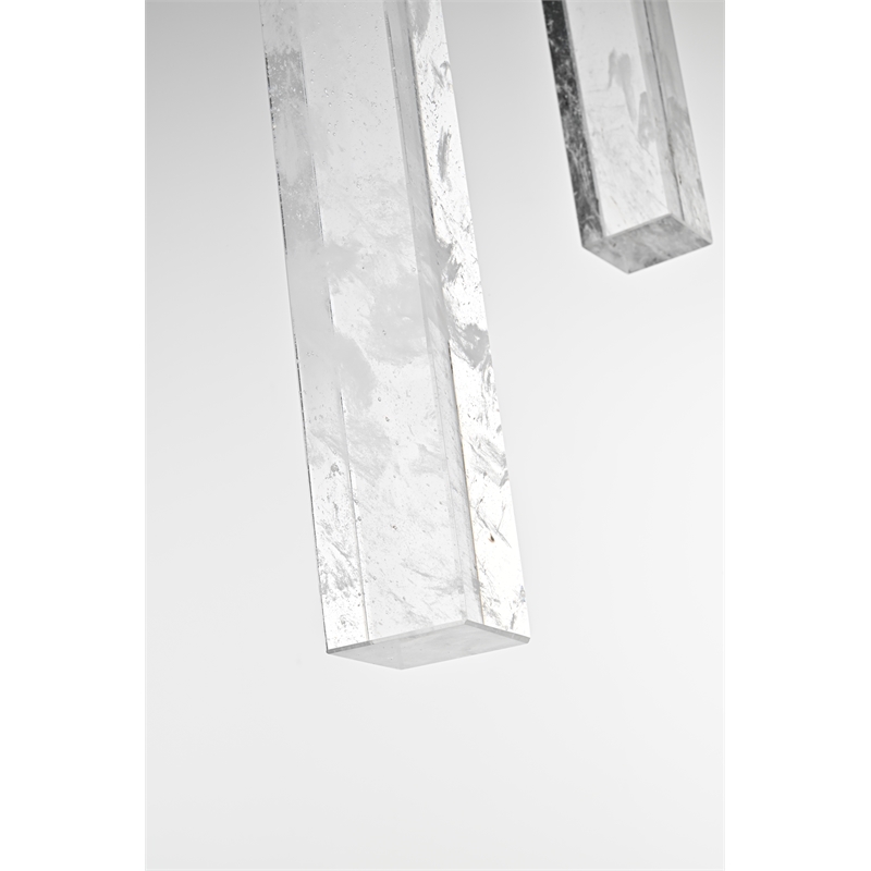 Elegant Lighting Aurora 30 Inch Chandelier In Chrome