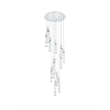 Elegant Lighting Aurora 30 Inch Chandelier In Chrome