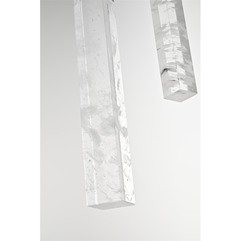 Elegant Lighting Aurora 16 Inch Pendant In Satin Gold