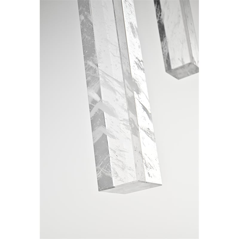 Elegant Lighting Aurora 36 Inch Chandelier In Black