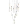 Elegant Lighting Aurora 36 Inch Chandelier In Chrome