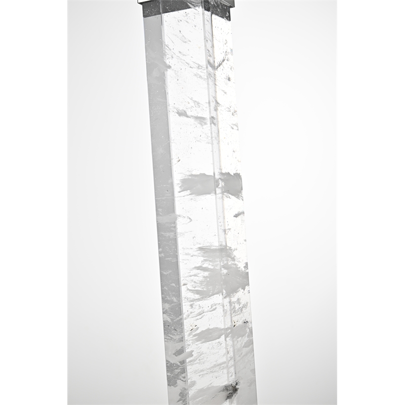 Elegant Lighting Aurora 36 Inch Chandelier In Chrome