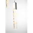 Elegant Lighting Aurora 36 Inch Chandelier In Chrome